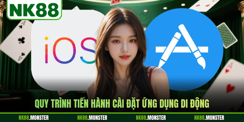 Quy trình tiến hành cài đặt ứng dụng di động